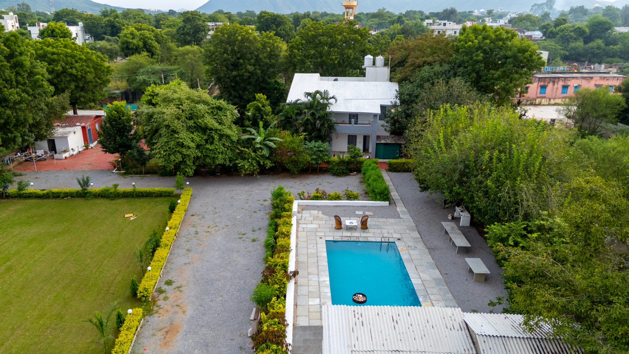 Farm stay in Udaipur | Private pool | Peaceful stay in Nature
