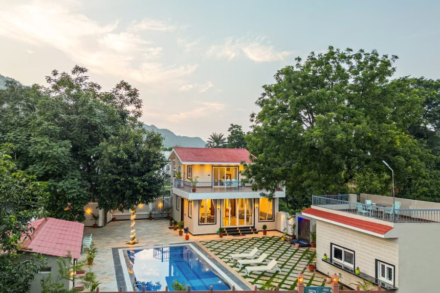 Nature therapy in Udaipur | Eco stay | Entire villa for nature lovers