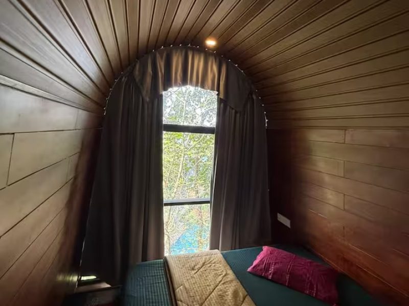 Cozy Nature Cabin with Pool near Thusharagiri | Wayanad
