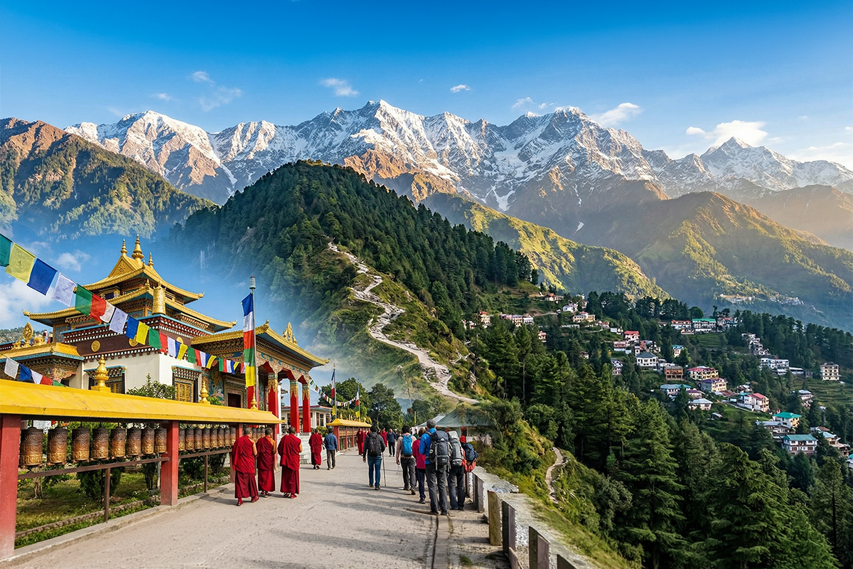 Discover Dharamshala’s Himalayan Haven: Monasteries, Treks, and Tibetan Soul: