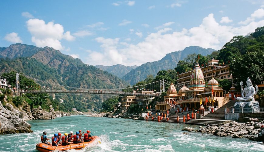 Rishikesh Revealed: Sacred Ganges Rapids, Ancient Ashrams, and Himalayan Adventure Bliss