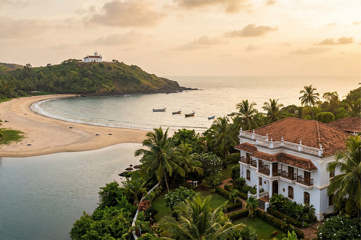Unveil South Goa’s Serene Secrets: Pristine Beaches, Palaces, and Peaceful Paradise: