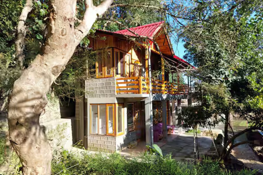 Entire British designed stone house along River