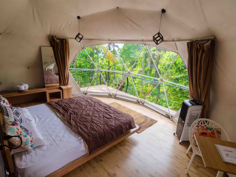 Glamping 2 Domes together in Chikmagalur