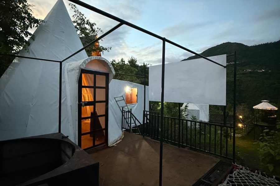 Glamping near Siloti