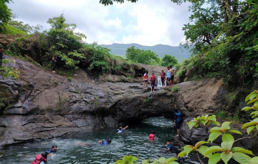 Secret Waterfall Cliff Jumping from Mumbai