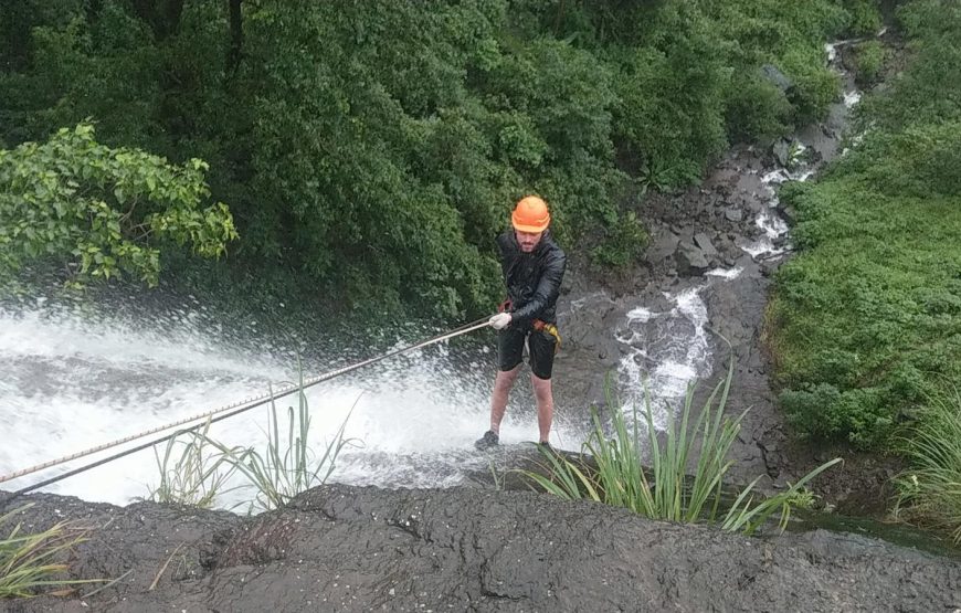 Waterfall Rappelling Near Malshej