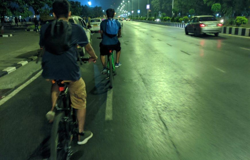 Mumbai Midnight Cycling