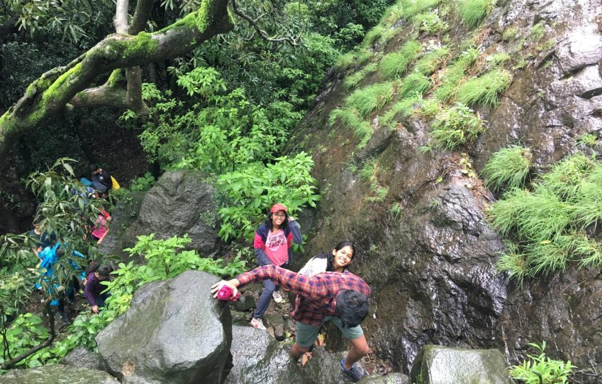 Waterfall Rappelling Near Malshej
