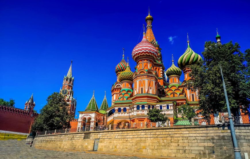 Russia – Moscow & St. Petersburg from Mumbai