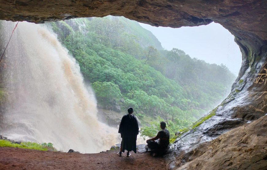 Unexplored Trek to Jabdeshwar Caves & Waterfall