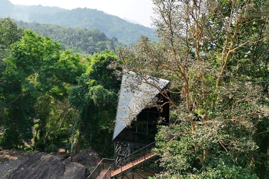 Villa with swimming pool in wayanad